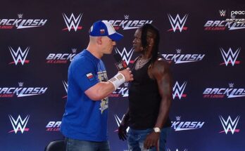 John Cena Puts R-Truth Through Table During WWE Backlash Post-Show