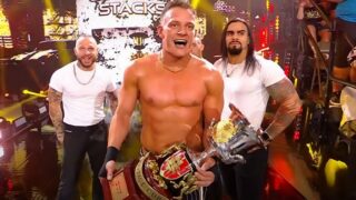 Channing Stacks Lorenzo Stretchered Out After Scary Injury at NXT Live Event