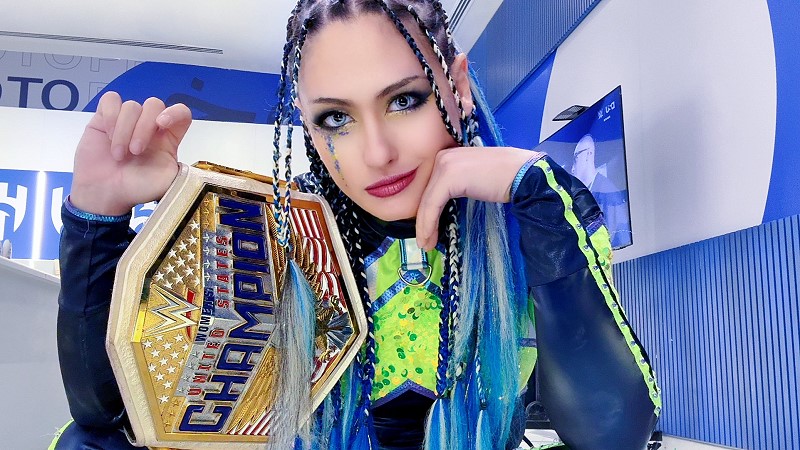 Giulia Reacts to US Title Win on SmackDown