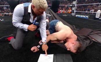 Cody Rhodes Forces John Cena to Sign SummerSlam Street Fight Contract on WWE SmackDown