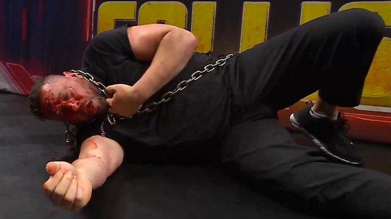 Colt Cabana Returns on AEW Collision, Bloodied by Jon Moxley
