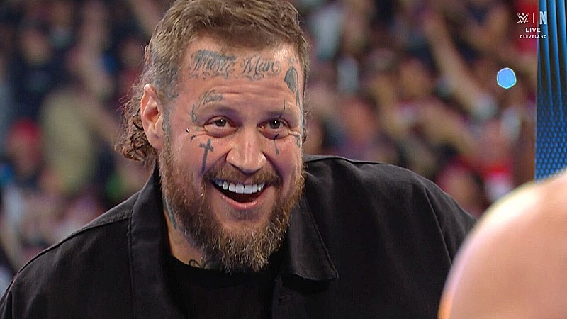 Jelly Roll Slams Logan Paul on WWE SmackDown
