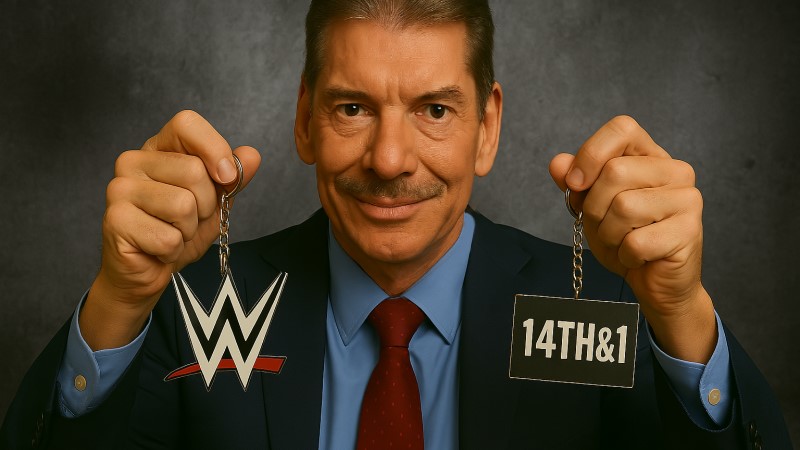 Vince McMahon Files Trademark for "14TH&I"