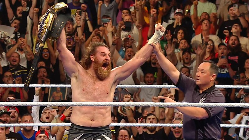 Sami Zayn Wins First United States Championship on WWE SmackDown in Lyon