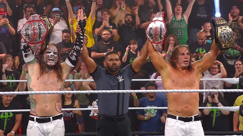 The Hardys Capture NXT Tag Team Titles at NXT Showdown