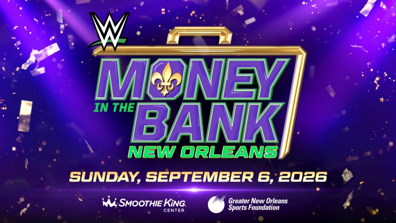 WWE Reschedules Money in the Bank 2026 for September 6 in New Orleans