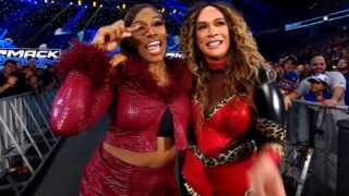 Lash Legend Pins Rhea Ripley as The Irresistible Forces Win Women’s Tag Team Titles