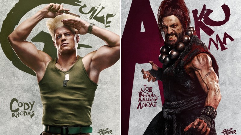 Street Fighter Reveals First Look at Roman Reigns and Cody Rhodes