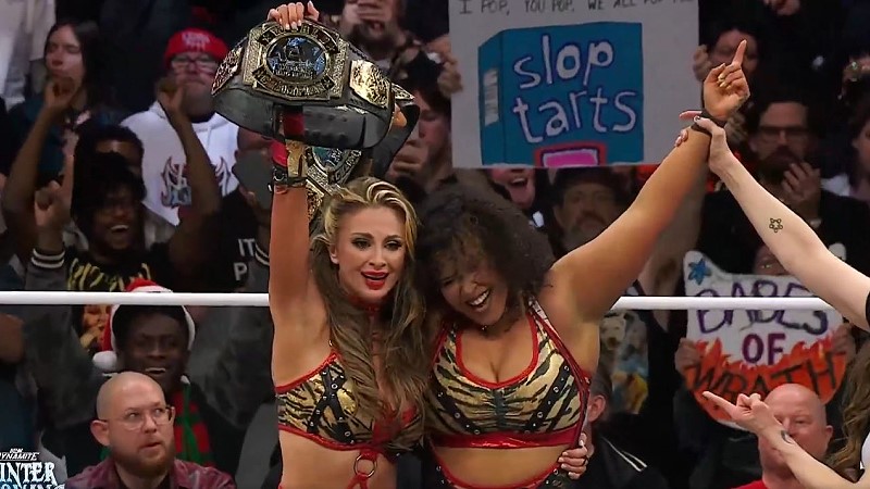 The Babes of Wrath Crowned First AEW Women’s Tag Team Champions at Winter Is Coming