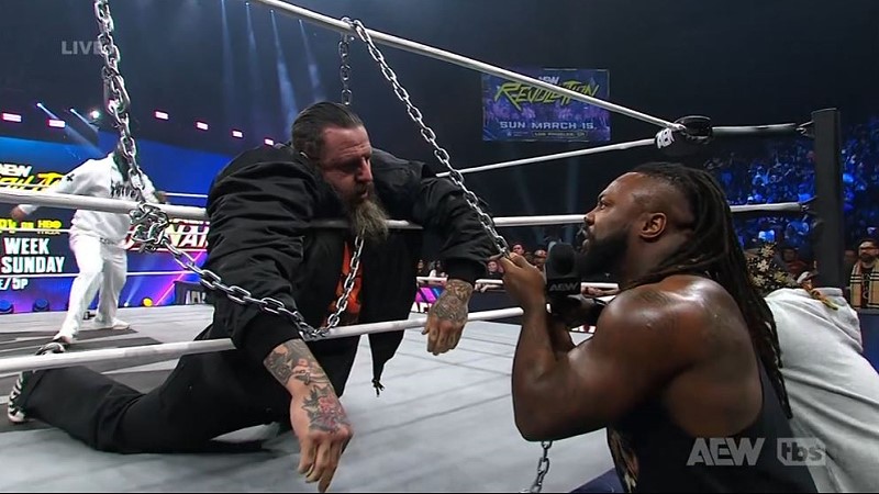 Swerve Strickland Chokes Out Brody King on AEW Dynamite