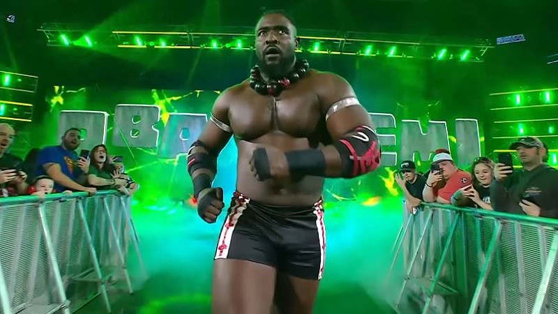 Identity Revealed of Man Thrown by Oba Femi on WWE RAW