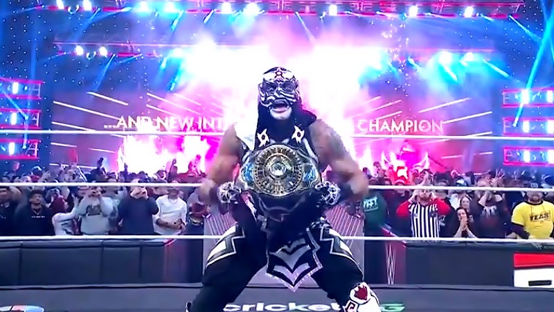 Penta Wins Intercontinental Championship on WWE RAW