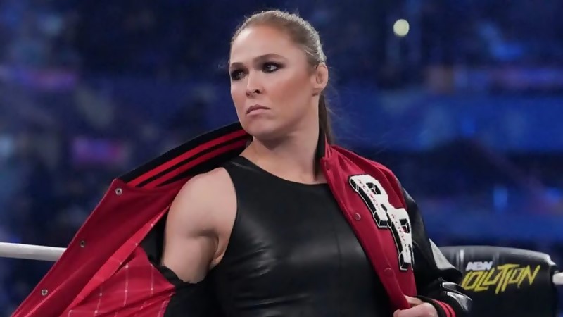 Ronda Rousey Not Signed To AEW Following Revolution Debut