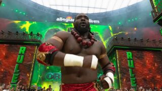 Watch Oba Femi’s Iconic Strut at WrestleMania 42