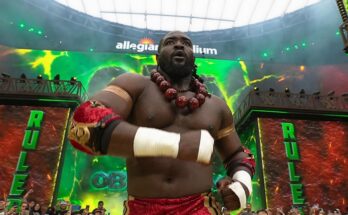 Watch Oba Femi’s Iconic Strut at WrestleMania 42