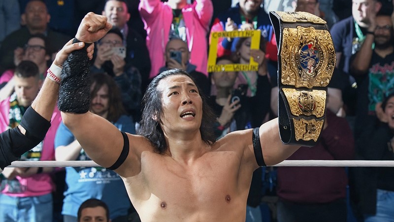 Konosuke Takeshita Wins AEW International Title at Double or Nothing