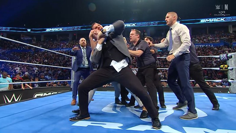 Gunther Attacks Nick Aldis After Saturday Night’s Main Event Match Announcement
