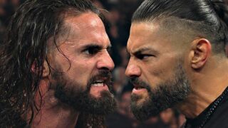 Roman Reigns and Seth Rollins Face Off in Heated Contract Signing