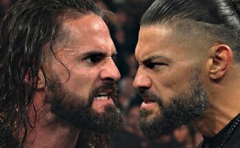 Roman Reigns and Seth Rollins Face Off in Heated Contract Signing