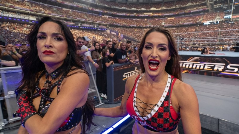 The Bella Twins Turn on Paige at SummerSlam