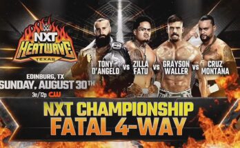 NXT Heatwave Main Event Changed to Fatal 4-Way After Zilla Fatu Signs Contract