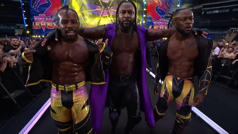 The New Level (Kofi & Austin Creed) Debut At AEW All In 2026 Alongside Swerve Strickland