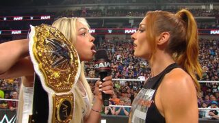 WWE Protecting Liv Morgan During Title Loss Against Stephanie Vaquer
