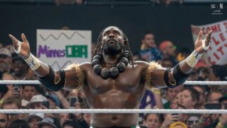 Oba Femi Reacts to Brock Lesnar Calling Him the Future of WWE