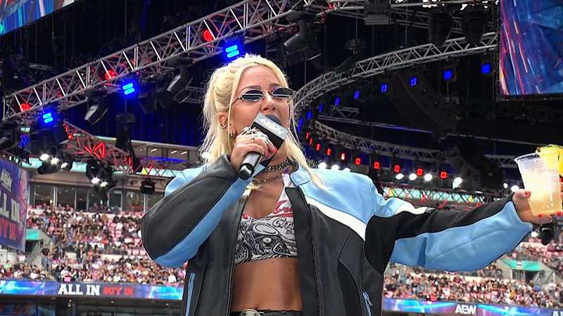 Thekla Returns At AEW All In 2026 To Crash Pre-Show Panel And Issue Warning To Willow Nightingale