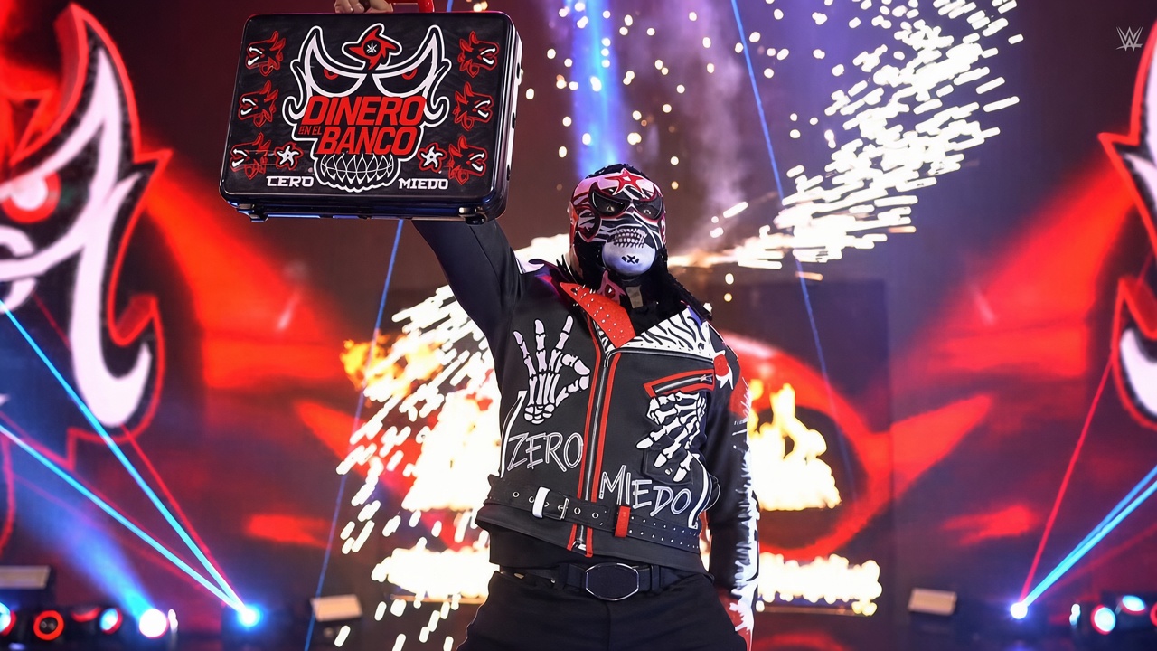 Penta Debuts Custom ‘Dinero En El Banco’ MITB Briefcase on RAW