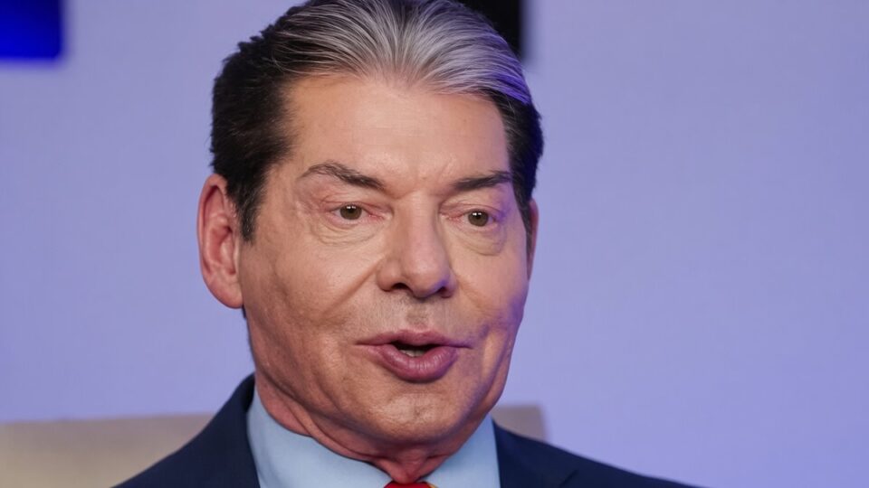 Vince McMahon leaving legal proceedings following the conclusion of his probationary period.