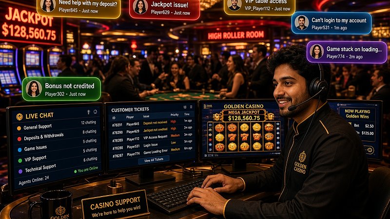 Chat Support Casino